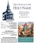 Holy Name Bulletin